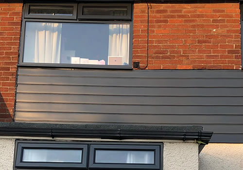 painting upvc cladding in manchester